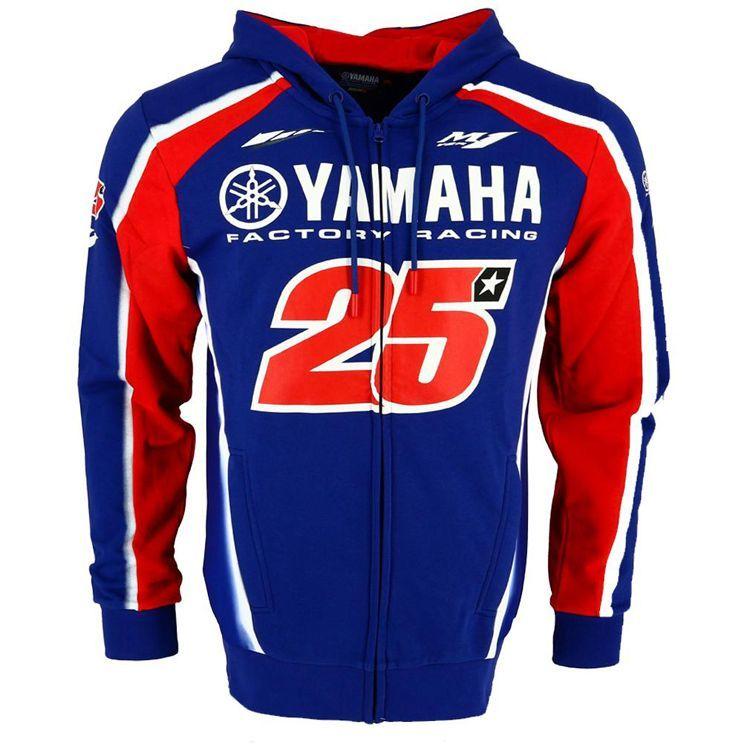 เสื้อฮู้ด YAMAHA 25 น้ำเงิน+ขาว