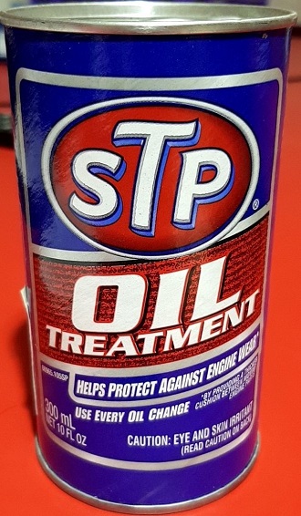 หัวเชื้อน้ำมันเครื่อง STP 300ML. น้ำเงิน OIL TREATMENT