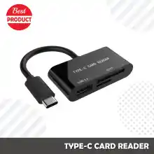ภาพขนาดย่อของภาพหน้าปกสินค้า3 In 1 USB 3.1 Type C To USB 2.0 Hub Micro OTG TF/SD Card Reader For Type-c Devices With OTG Function จากร้าน RNG บน Lazada