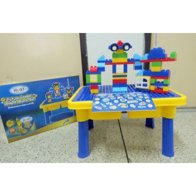 โต๊ะตัวต่อ โต๊ะตัวต่อหุ่นยนต์สู่ความสำเร็จ โต๊ะการบ้านเด็ก