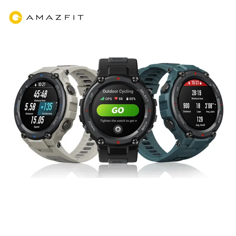 ภาพสินค้าAmazfit T-Rex Pro มี GPS แบตอึด 18 วัน กันน้ำ 100 เมตร ประกัน 1 ปี สมาร์ทวอทช์ นาฬิกาอัจฉริยะ จากร้าน K SMART บน Lazada ภาพที่ 1