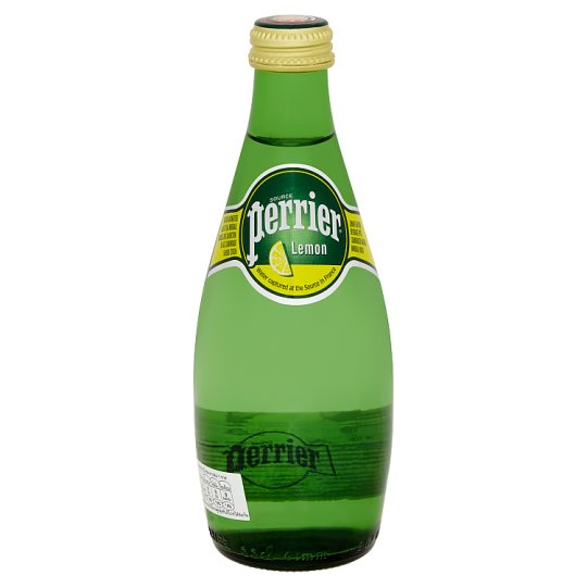 🔥*พร้อมส่ง*🔥 เปอริเอ้ เครื่องดื่มน้ำแร่ธรรมชาติอัดแก๊ส กลิ่นเลมอน 330มล. Perrier Lemon Flavored Beverage with Carbonated Natural Mineral Water 330ml