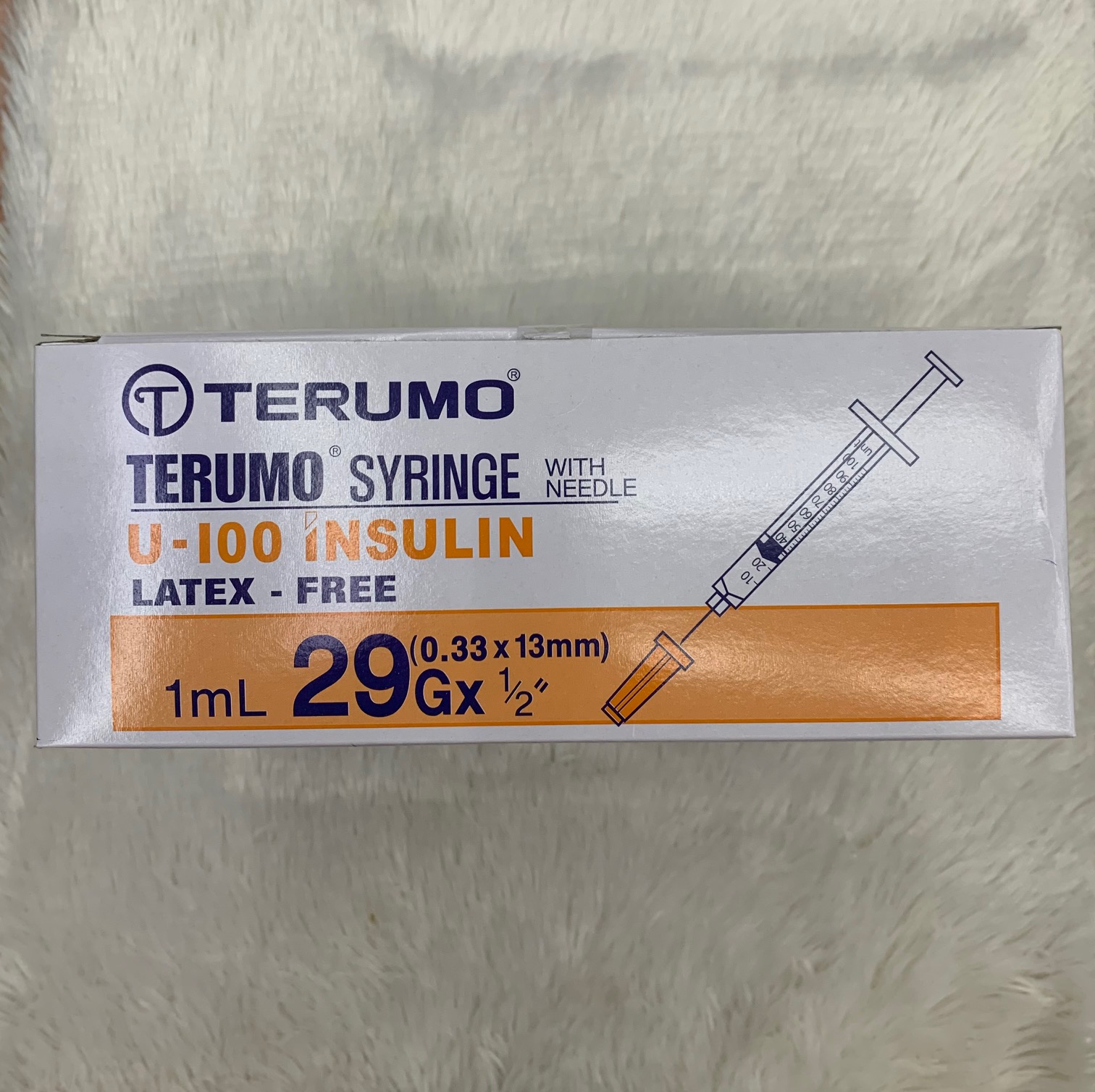  50 terumo syringe insulin 1ml u 100 