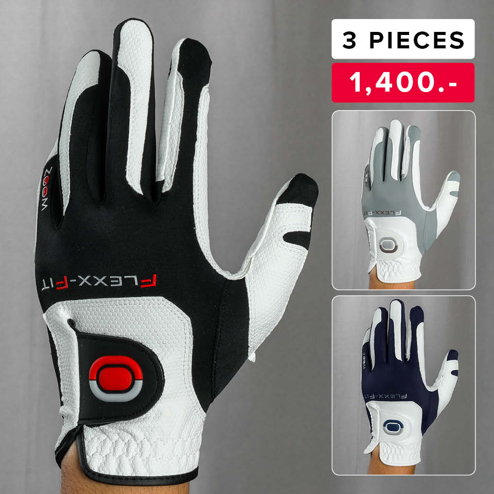 ถุงมือ ZOOM Golf Glove (3 ชิ้น 1,400.-)