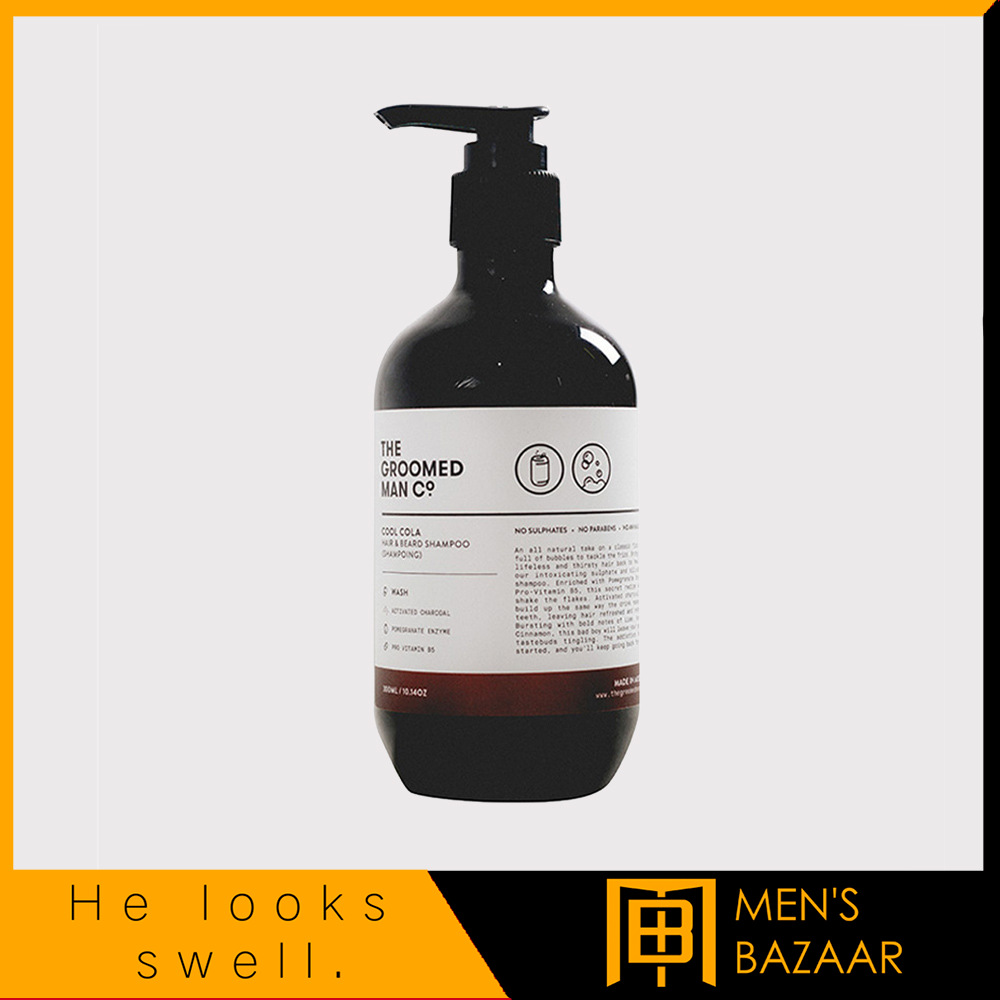 The Groomed Man Co. Cola Hair and Beard Shampoo-Men's Bazaar-แชมพู