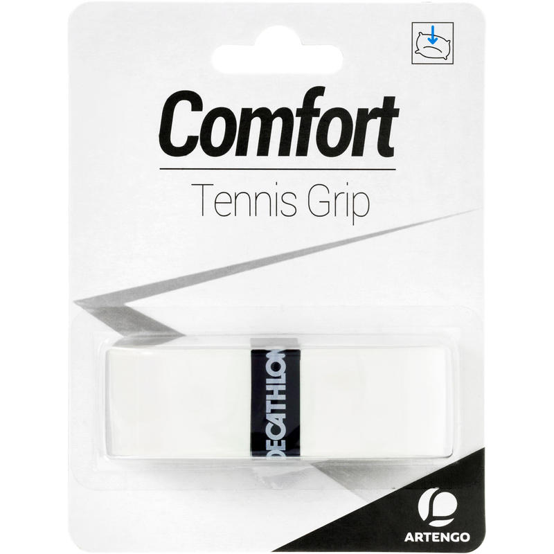 กริปไม้เทนนิสรุ่น Comfort (สีขาว) อุปกรณ์สำหรับใช้ในการเล่นเทนนิส