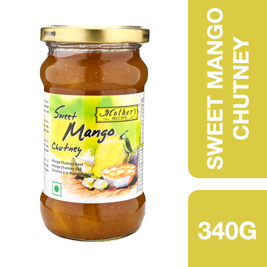 Mother's Recipe Sweet Mango Chutney 340g ++ มาเธอร์ เรซิะพี ชัทนีย์มะม่วงหวาน 340 กรัม