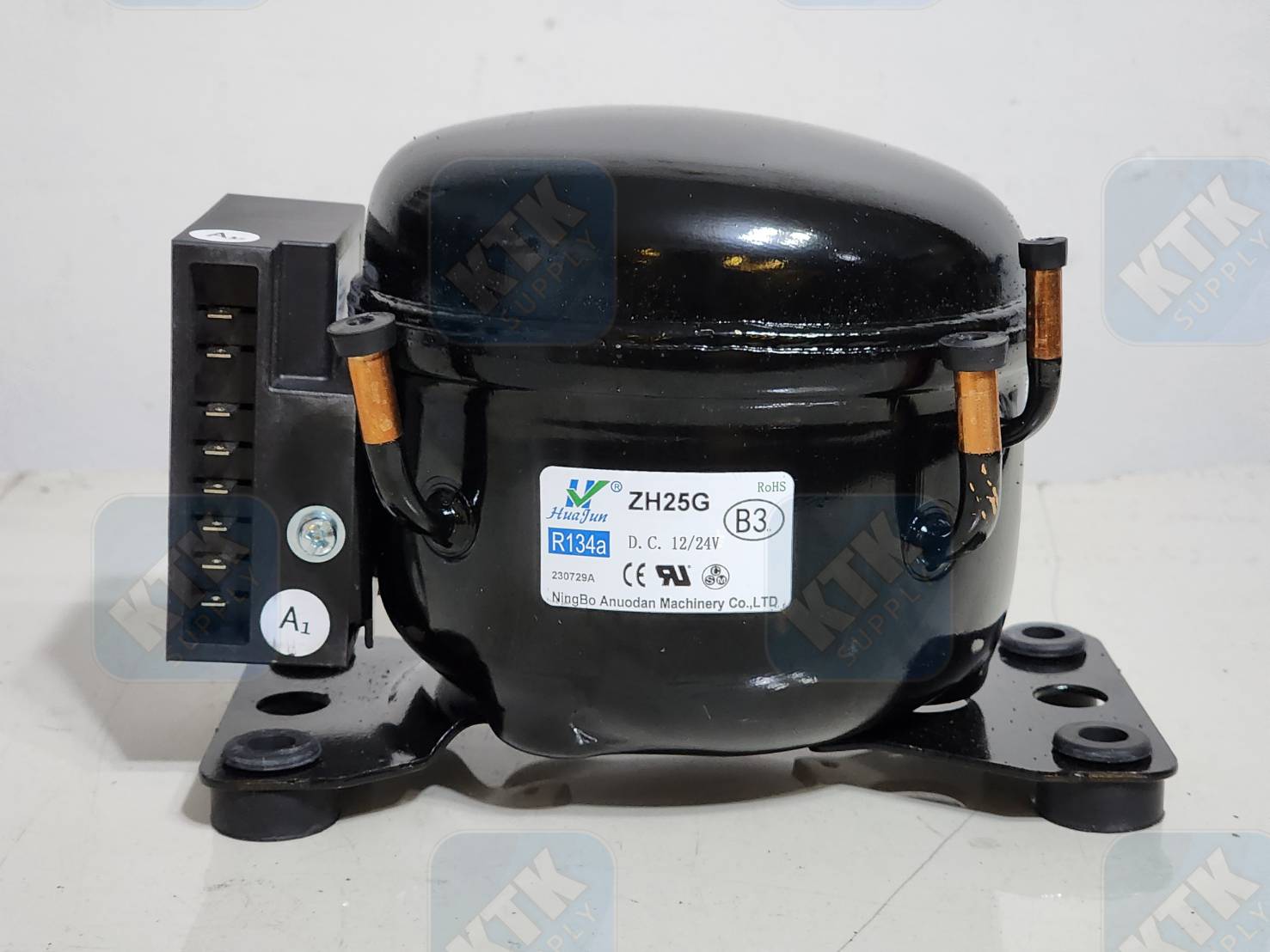 DC Compressor คอมเพรสเซอร์ตู้เย็น 12V 24V รุ่น ZH25G - ZH75G คอมเพรสเซ ...