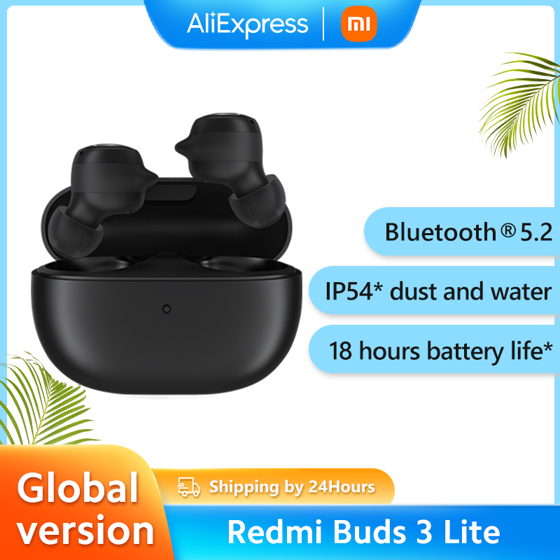 Xiaomi Redmi Buds 3 Lite TWS Bluetooth 5.2 Earphone Headset IP54 18 Hours  Battery Life Ture Wireless Earbuds 3 Youth Edition - AliExpress