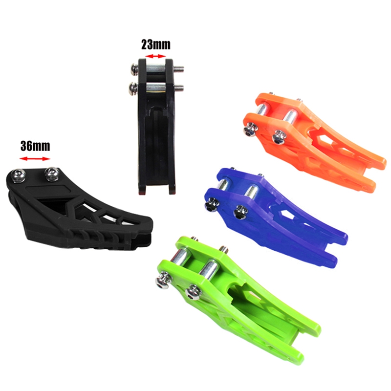 Tough Black Chain Guide/Guard For CRF, KLX, KDX, RMZ, YZ & More Dirt Bikes