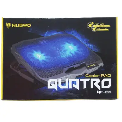 พัดลมโน๊ตบุ๊ค NUBWO cooler pad QUATRO NF-130