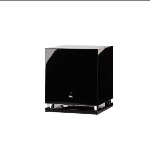 Elac SUB2050 Subwoofer Speaker (SATIN BLACK) Lazada.co.th