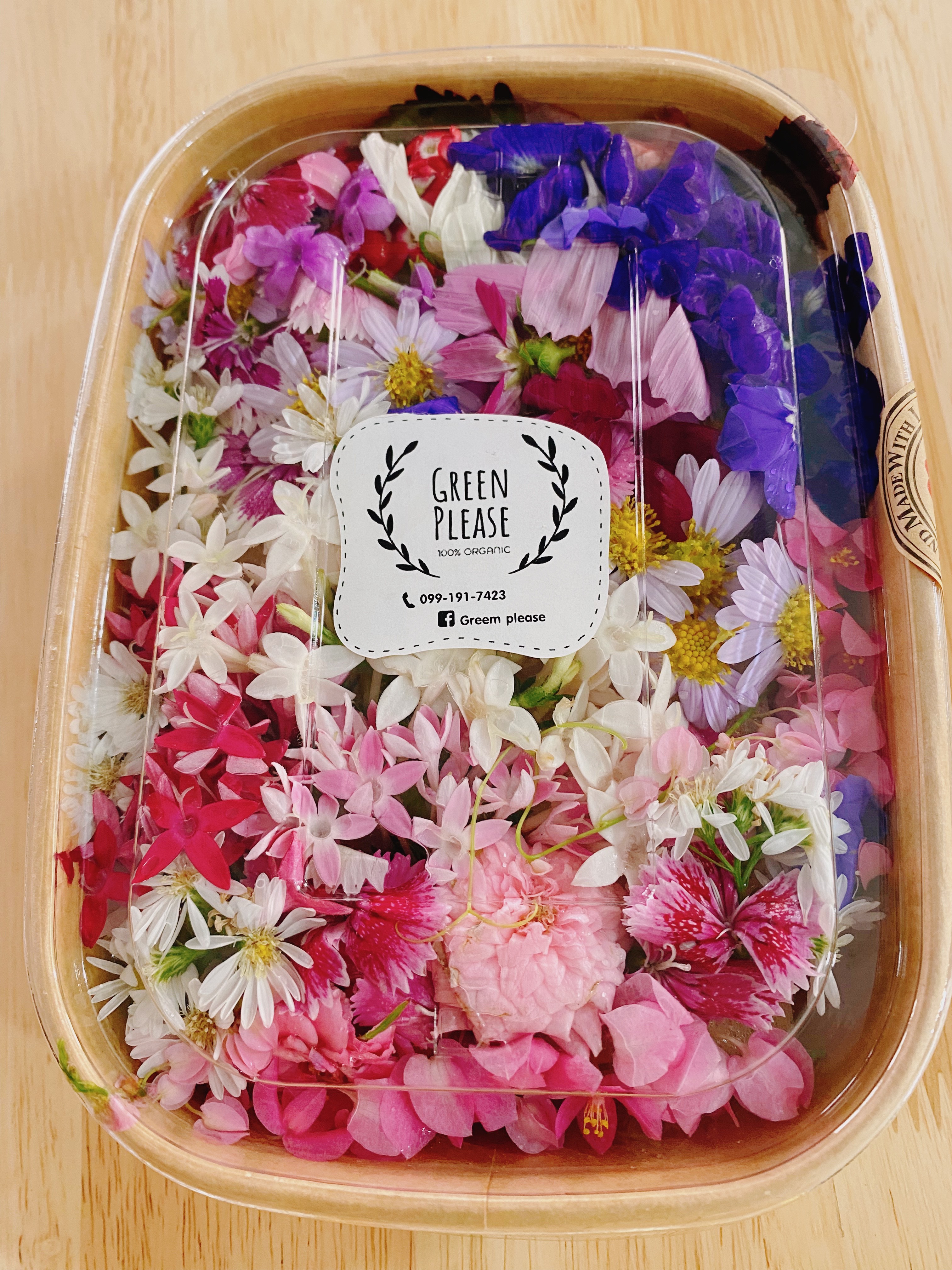 Edible Flower ดอกไม้กินได้ เซต A Lazada.co.th