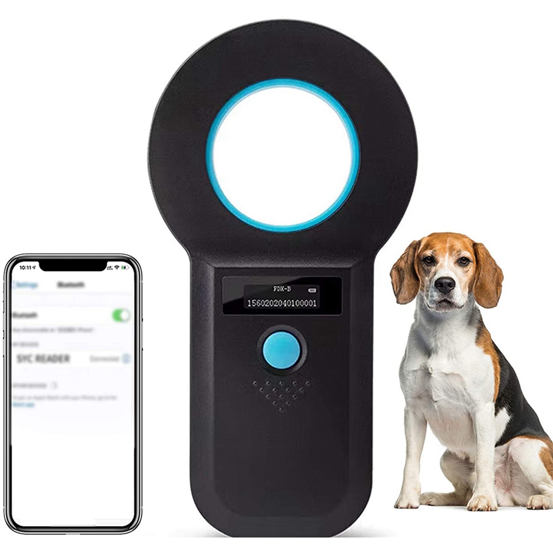 Wireless Bluetooth Pet Chip Scanner,Animal Microchip Tag Reader Scanner,Recognize  Quickly,Identify the Farther Distance - MixASale