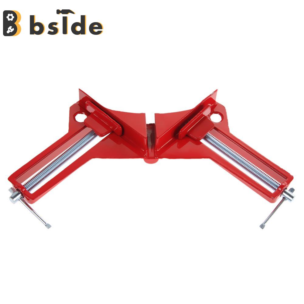 Bside Tool Store 90 องศามมขวาหนบ 100 มม mitre Clamps มมหนบรปภาพ