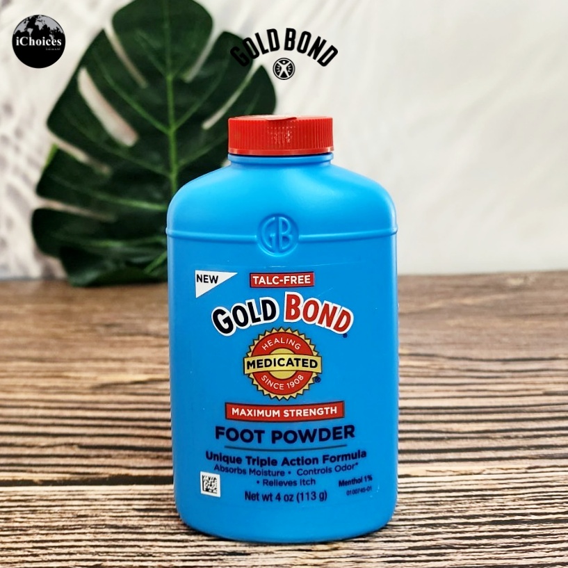 [Gold Bond] Foot Powder Medicated Maximum Strength 113 g โกลด์บอนด์ ...