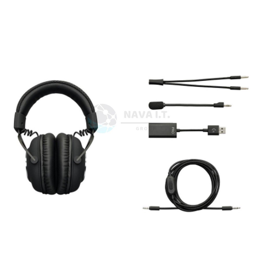 HOT⚡️Logitech G PRO X Gaming Headset with PROG 50 mm Audio Drivers for PC, PS4, Switch, Xbox