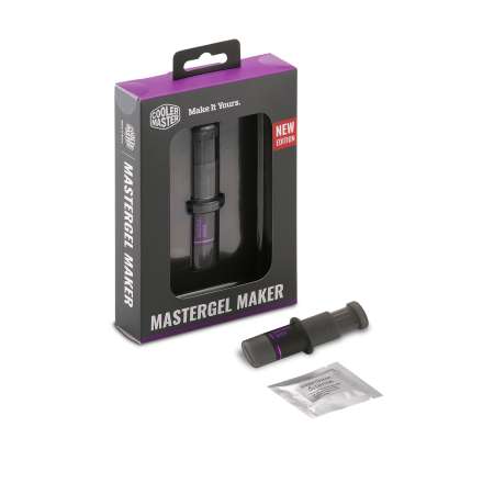 Cooler Master Mastergel Maker ซิลิโคนสูตร Nano ตัวท็อป Flat syring (package ใหม่) สำหรับนำความร้อน CPU/GPU สู่ฮีทซิ้งค์