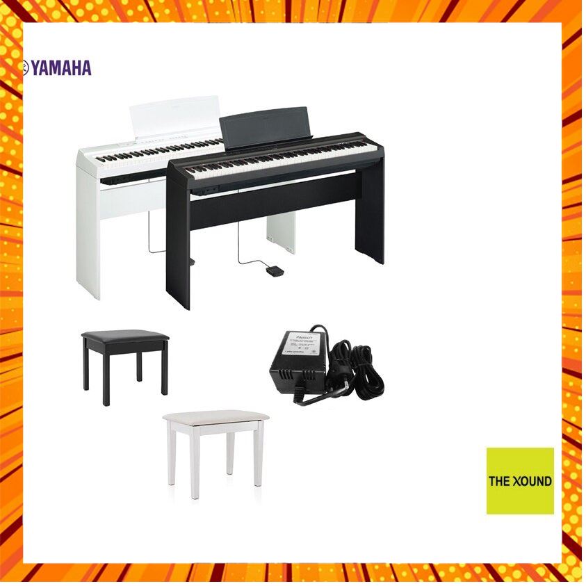 YAMAHA P-125 Digital Piano + Stand เปียโนไฟฟ้ามาฮ่า รุ่น P-125 พร้อมขา