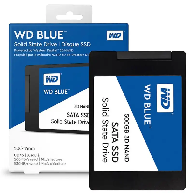 ภาพสินค้าWestern Digital 1TB WD BLUE SSD Hard Disk SSD 250 GB 500GB 1TB HD 3D NAND 2.5 "SATA III 6กิกะไบต์/วินาทีภายใน Solid State Drive สำหรับ PC Loptop 3 ปี พร้อมส่ง จากร้าน Hayon บน Lazada ภาพที่ 1