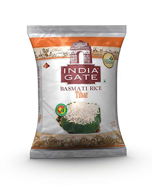 India Gate Basmati Rice Tibar 1 kg