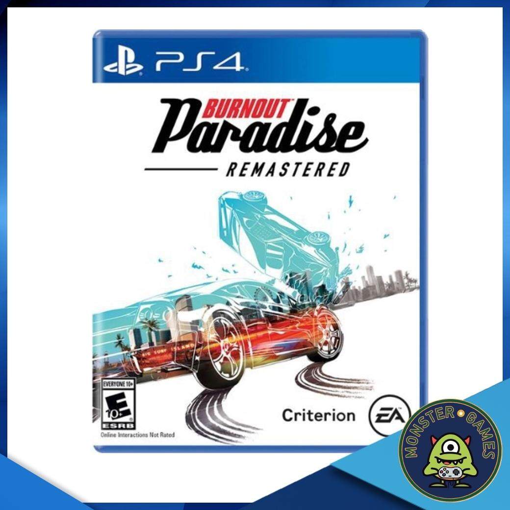Burnout Paradise Remastered Ps4 แผ่นแท้มือ1 !!!!! (Ps4 games)(Ps4 game)(เกมส์ Ps.4)(แผ่นเกมส์Ps4)(Burnout Ps4)