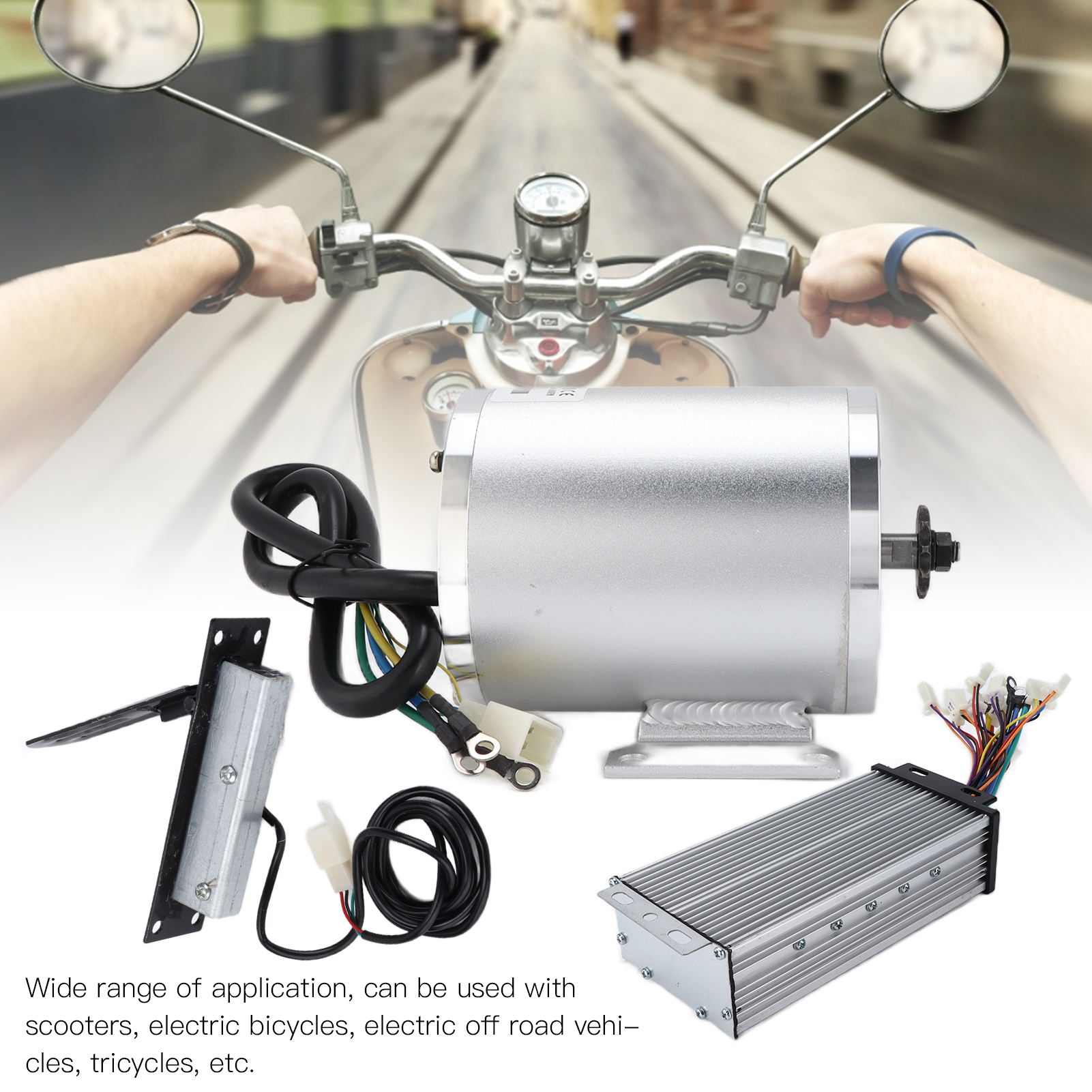 48V 2000W DC Brushless Motor Kit Controller Accelerator Pedal พลังงาน ...