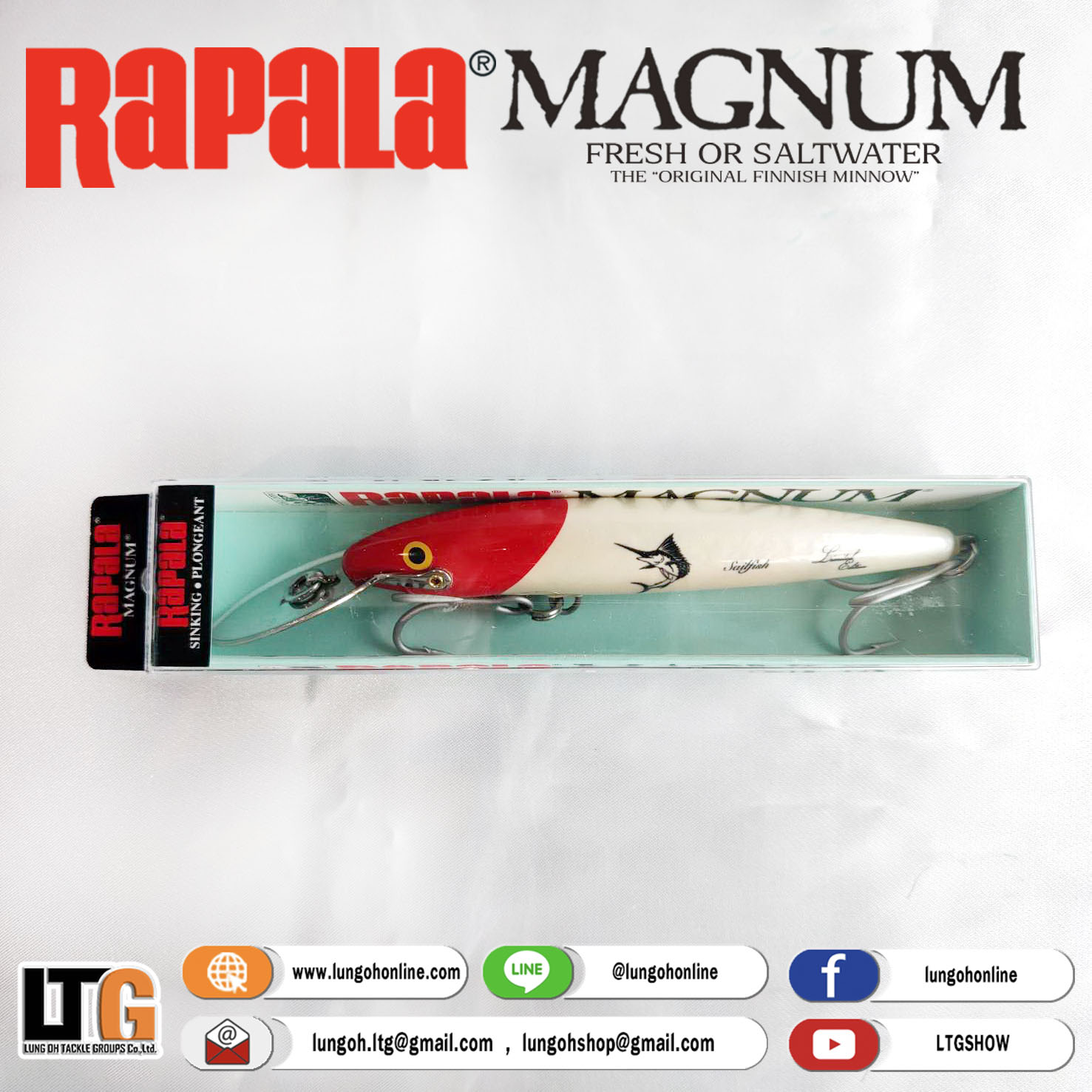 Rapala Countdown® Magnum® CDMAG7 #SM*เหยื่อปลั๊ก - 7 SEAS PROSHOP