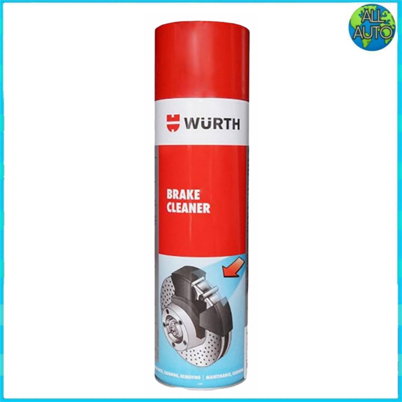 WURTH BRAKE CLEANER ผลิตภัณฑ์ ทำความสะอาด จานเบรค เอนกประสงค์ ขนาด