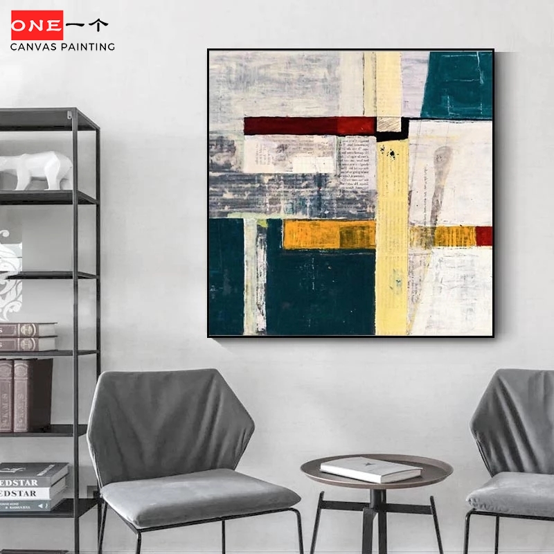 Abstract doodle modern abstract art poster and print canvas painting Cuadros wall art picture living room home decoration