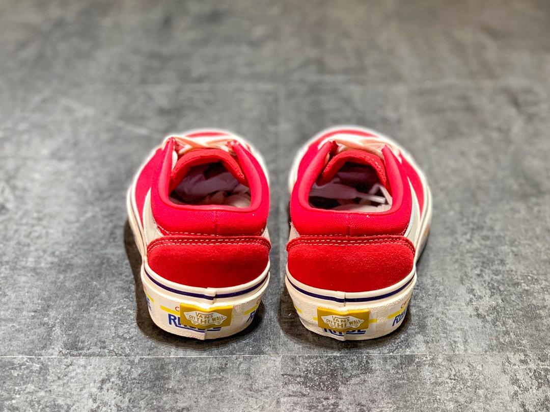 Vans x Rhude Bold Ni board shoes Ride Increase shoes for men amd women