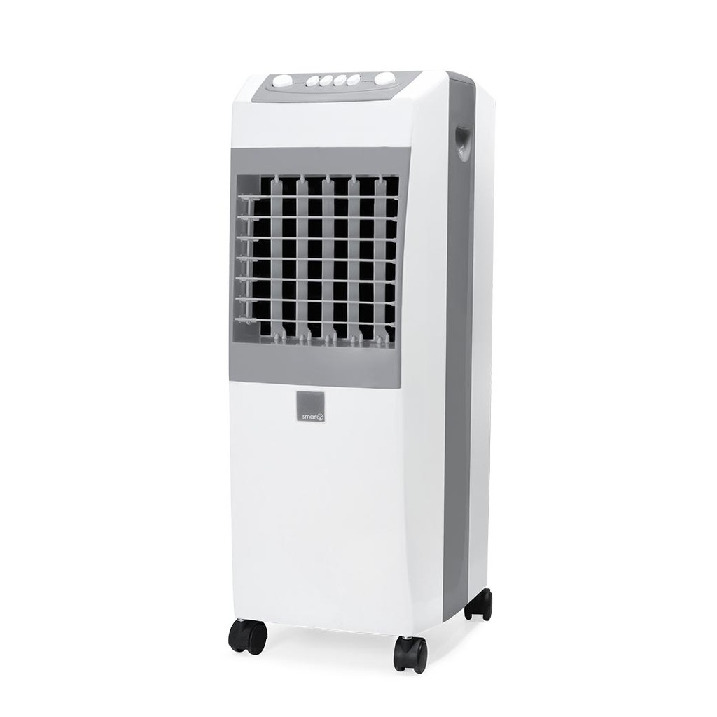 พัดลมไอเย็น Smart Cool Jet STF-B041 พัดลมไอเย็นเจ็ทปุ่มกด 8 ลิตร พร้อม เจลทำความเย็น และแถมฟรี Smart  Solar Censor LED โดย TV Direct พัดลมเย็น