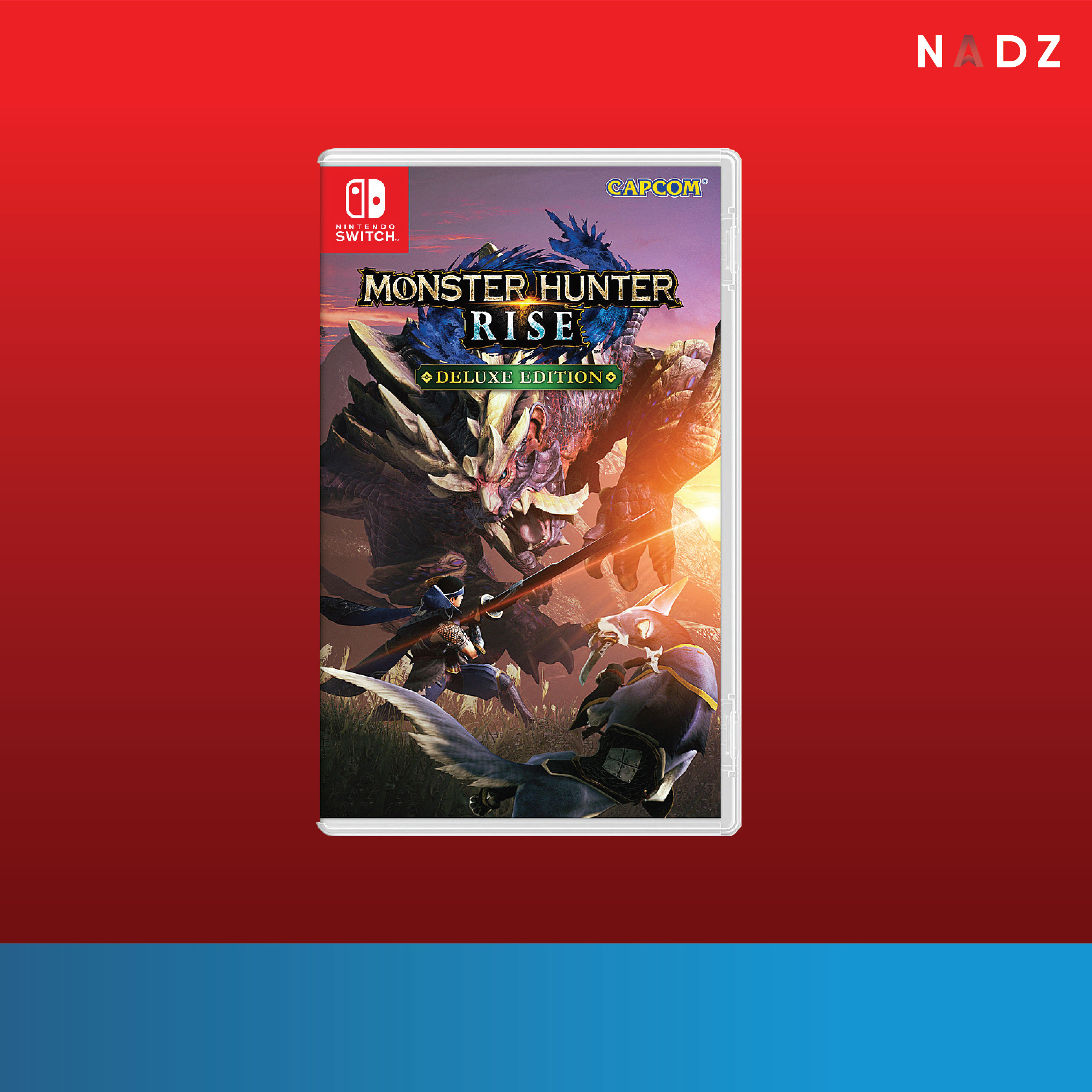 Nintendo Switch : Monster Hunter Rise Deluxe Edition (R1)(EN)