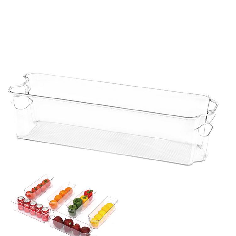 Refrigerator Organizer Bins Stackable Fridge Storage Containers to Pull