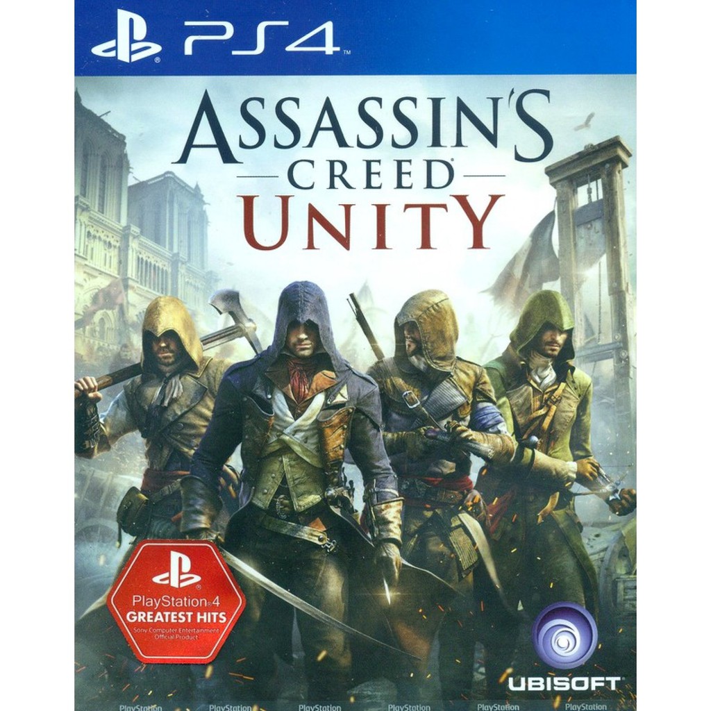 [+..••] PS4 ASSASSIN'S CREED UNITY (GREATEST HITS) (ENGLISH & CHINESE) (เกมส์ PlayStation 4™)