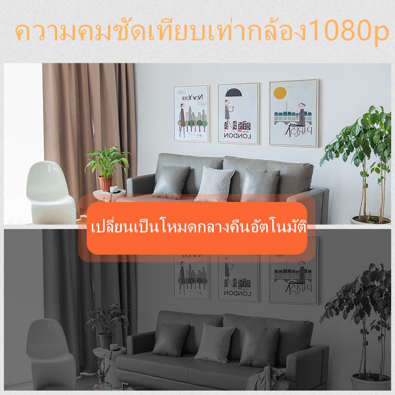 FNKvision กล้องวงจรปิดไร้สาย Full HD 1080P Wirless IP camera 2 ล้านพิกเซล ดูบ้าน ดูร้าน กล้องวงจรปิด อยู่ไกลแค่ไหนก็ดูได้ APP：YooSee