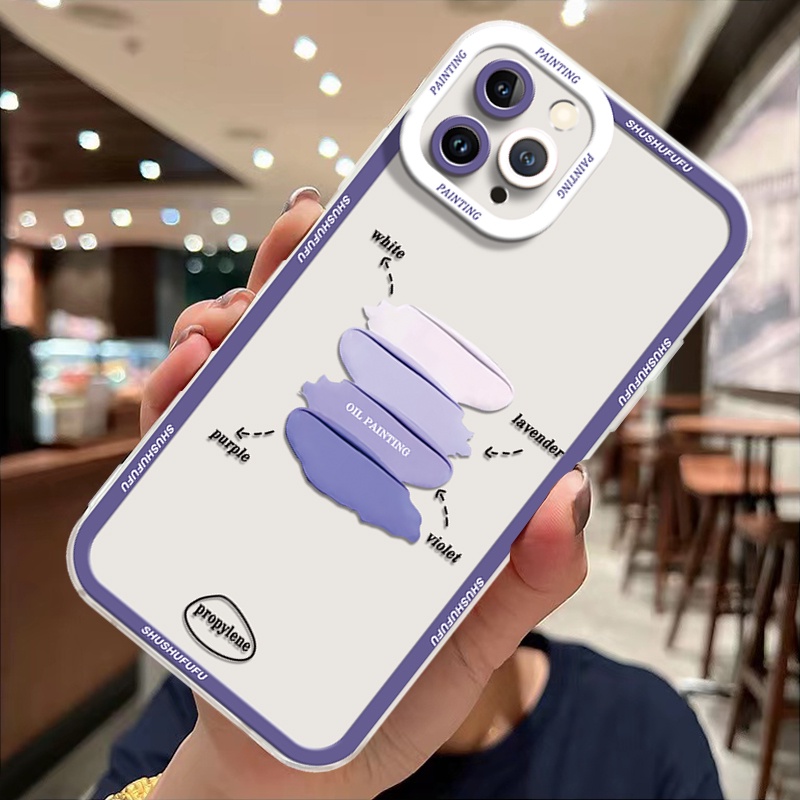 Angel eyes case soft case compatible for iphone 13 pro 12 pro max 11 pro max 14 pro max 14 plus 6s 7 8 plus x xs max xr transparent casing tpu silicone phone shockproof cover protector