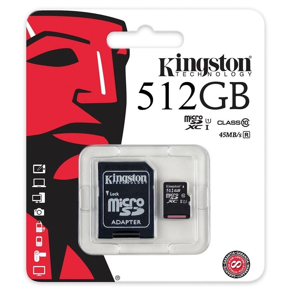Kingston Memory Card Micro SDHC 4 GB Class 10 SD 