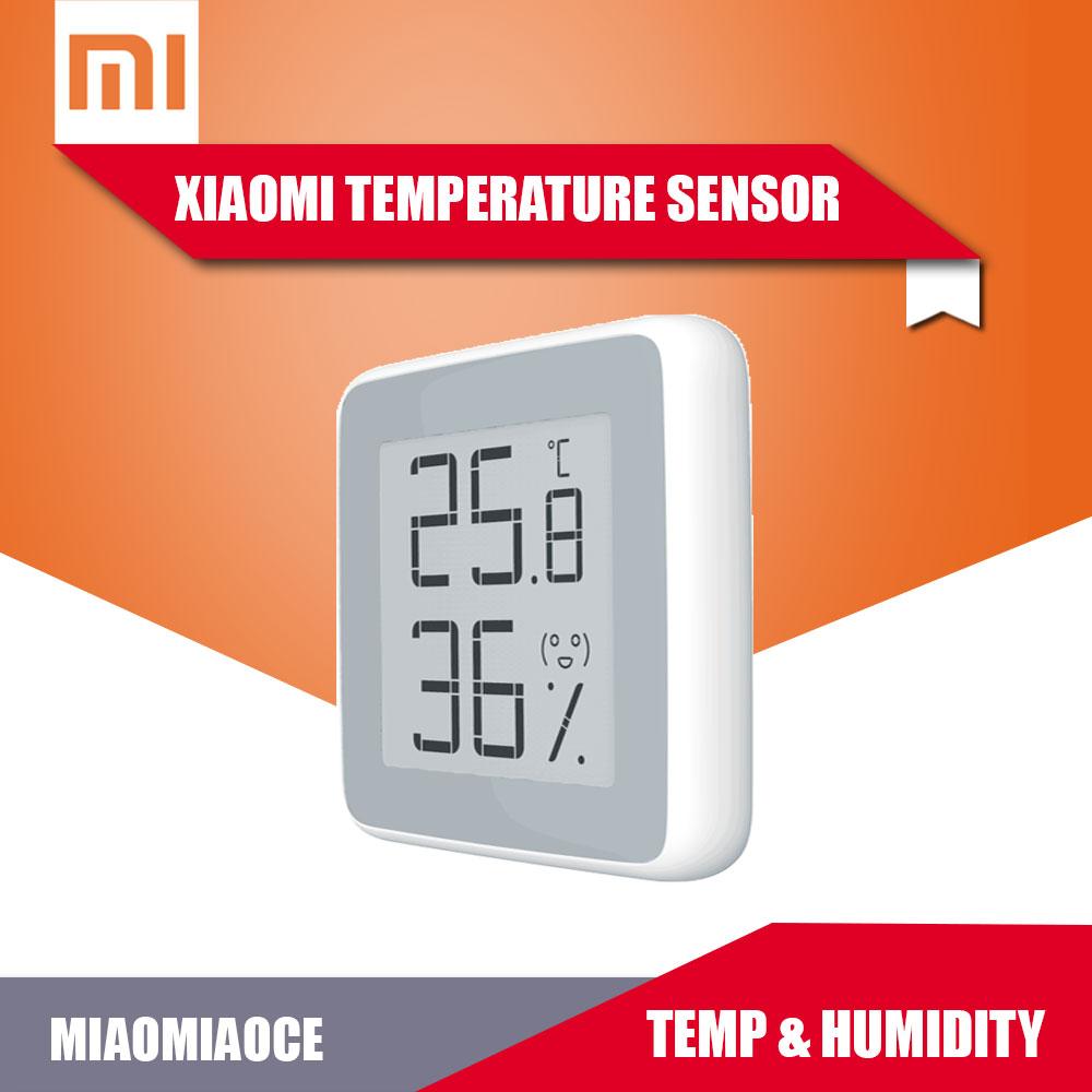 Xiaomi Miaomiaoce เครื่องวัดอุณหภูมิและความชื้น  Mijia Square Temperature and Humidity Sensor ทรงสี่เหลี่ยม พกพาง่าย