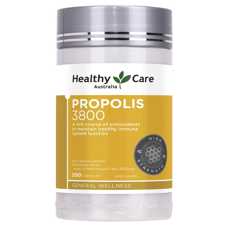 Healthy Care Ultra Premium Propolis 3800mg 200 Capsules
