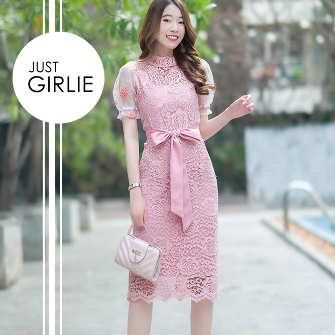 📍Gracelyn Dress📍เดรสลูกไม้ เดรส เสื้อผ้าแซ่บๆ เดรสแซ่บๆ ชุดเดรส ชุดแซกผู้หญิง ชุดลูกไม้ ชุดออกงาน เดรสสวย เสื้อผ้าแฟชั่นผู้หญิง เดรสสวย