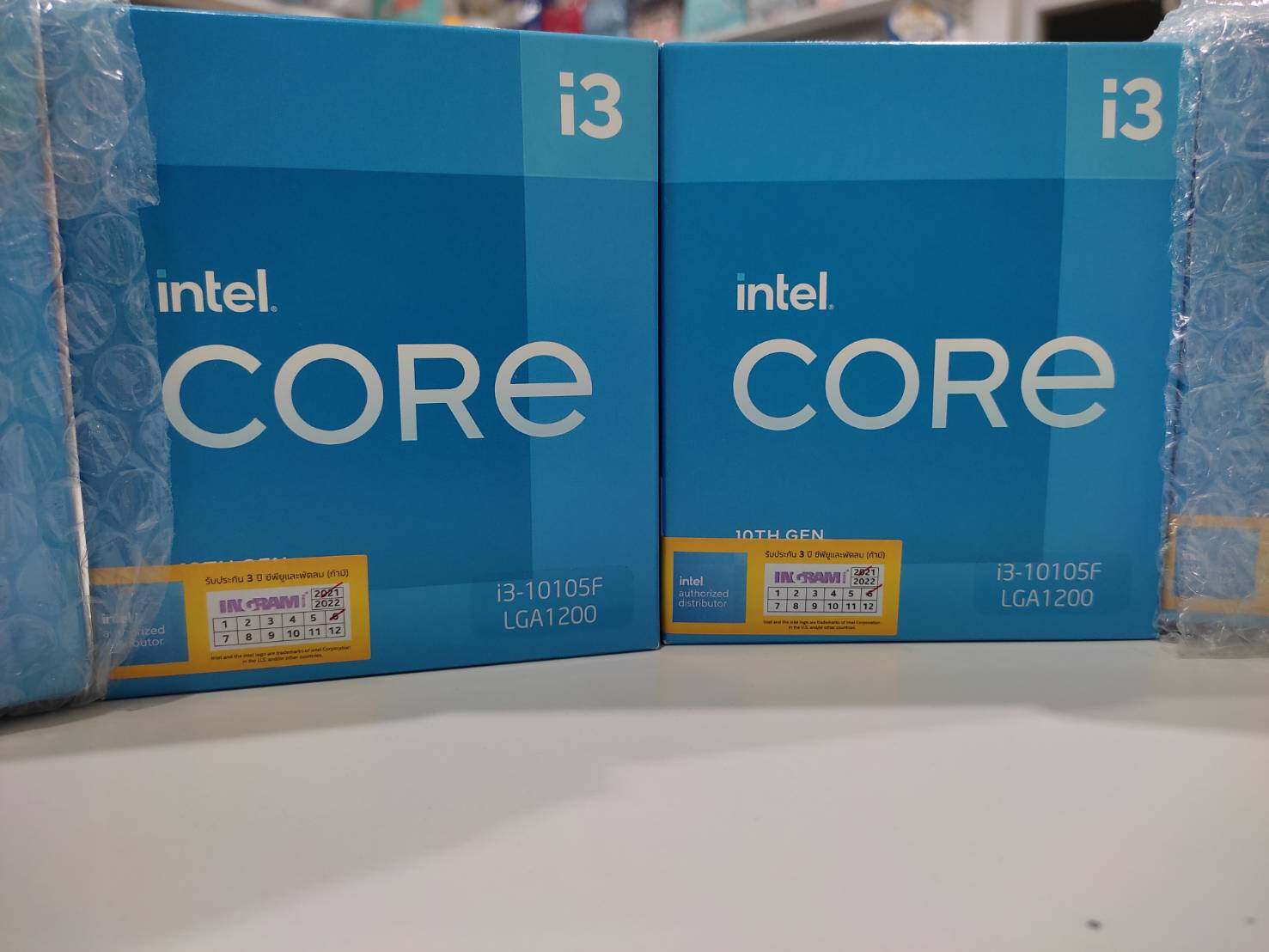 ของใหม่ครับ มีประกัน CPU 1200 INTEL CORE I3-10105F 3.70GHz (10TH GEN) Comet Lake-Refresh - ประกัน 3 ปี