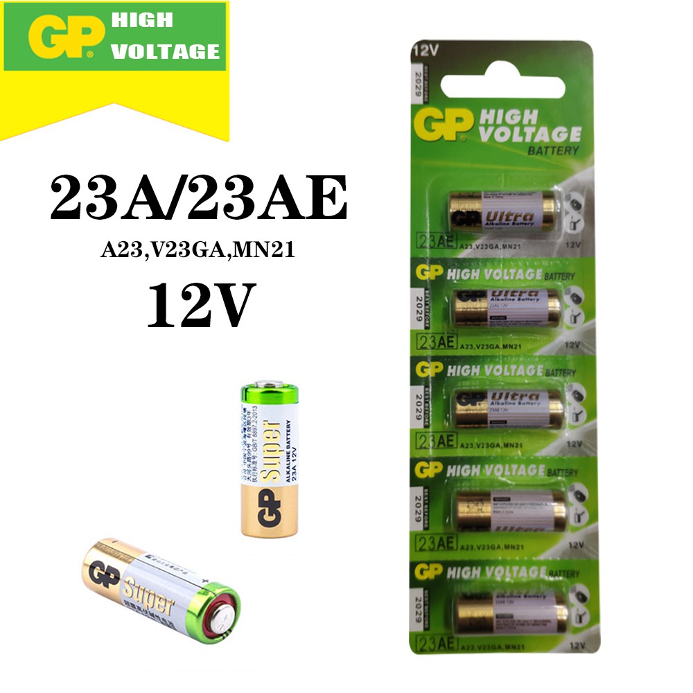 แบตเตอรี่ igootech ถ่าน GP 27A GP 23A A76 LR44 ของแท้100 Alkaline ...