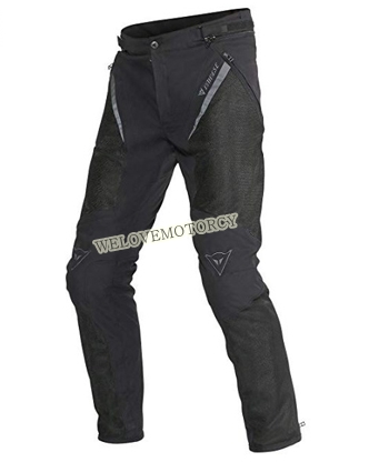 กางเกงขี่มอไซค์ กางเกงการ์ด กางเกงขี่มอเตอร์ไซค์ ผู้หญิงและผู้ชาย การ์ดCE กางเกงการ์ด DAINESE ผ้าMask+ผ้าตาข่าย ดำ