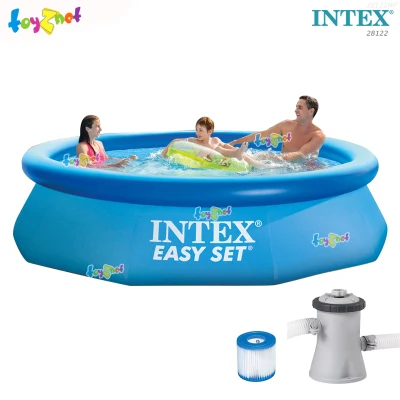Intex Easy Set Pool 10ft (3.05x0.76 m) w/Cartridge Filter Pump (1,250L/hr) no.28122