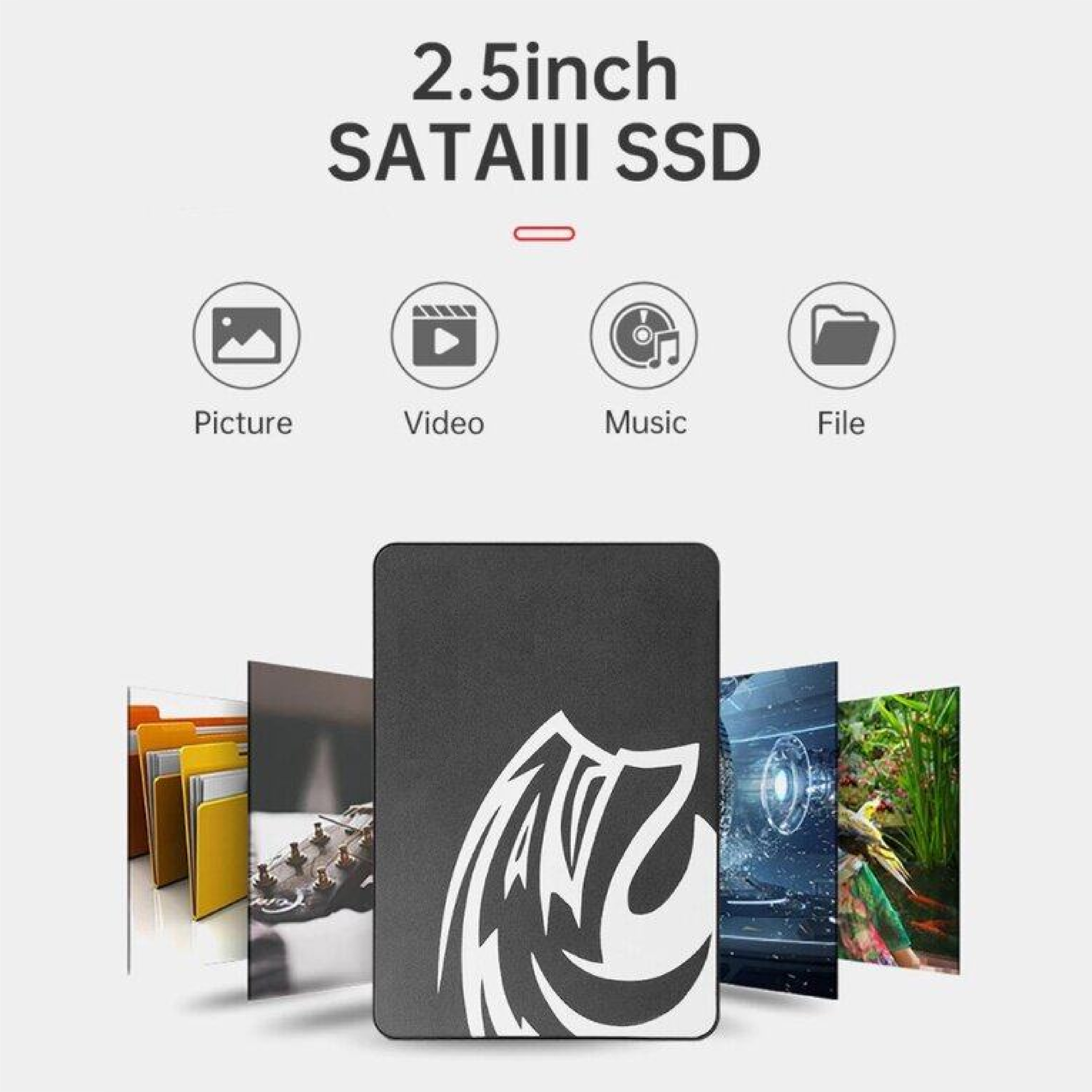 2.5 SSD SATA Highspeed 256GB 512GB 1TB 2TB for Mini PC Notebook Laptop ...