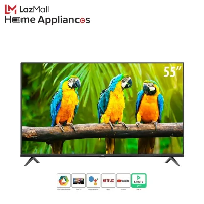 [NEW] TCL ทีวี 55 นิ้ว LED 4K UHD Android TV 9.0 Wifi Smart TV OS รุ่น 55T5000A