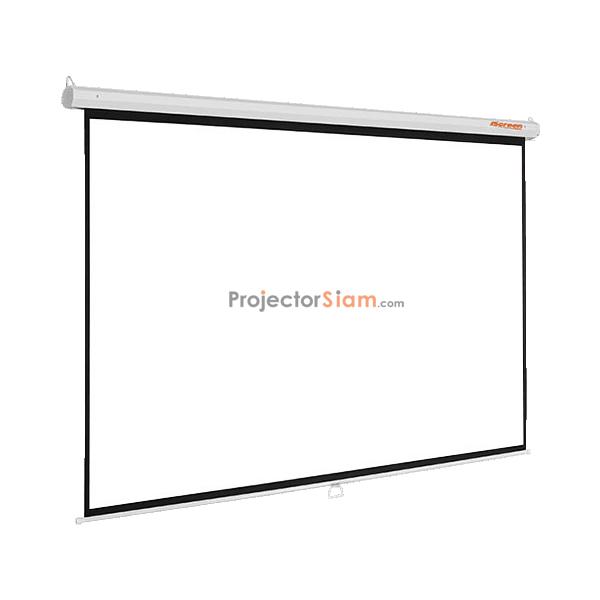 iScreen Projector Wall Screen 120 นิ้ว 16:9 จอโปรเจคเตอร์ รุ่น แขวนมือดึง (59 x 105 inch) (150 x 266 cm)