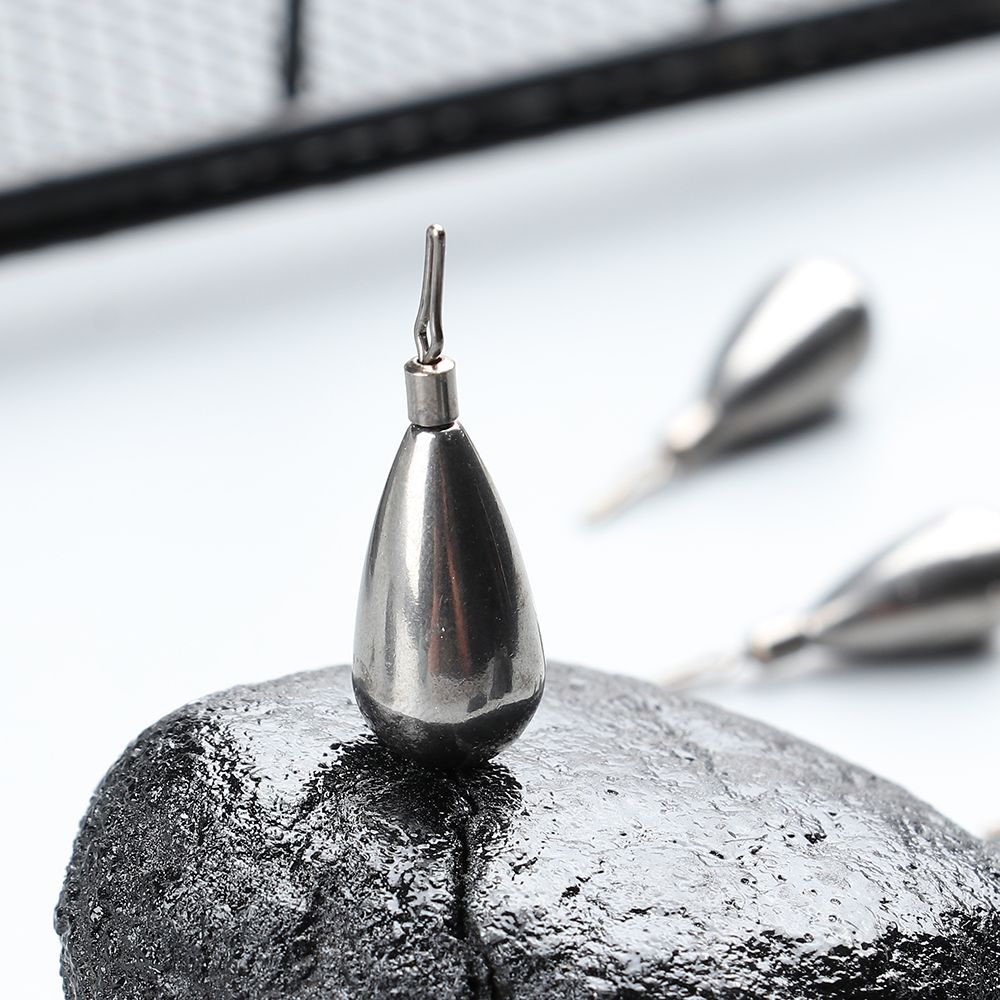 N73VHRHM Quick Release Casting หมุนได้ 360 องศา Tear Drop Shot Weights