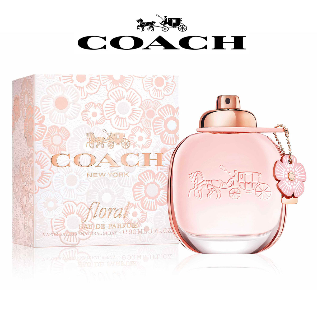 Coach น้ำหอมสุภาพสตรี รุ่น Coach New York Floral For Women Eau De